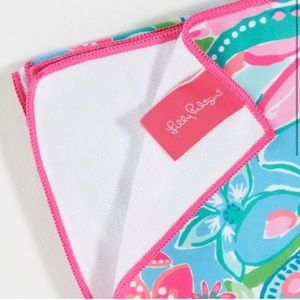 New Lilly Pulitzer Printed Beach Towel